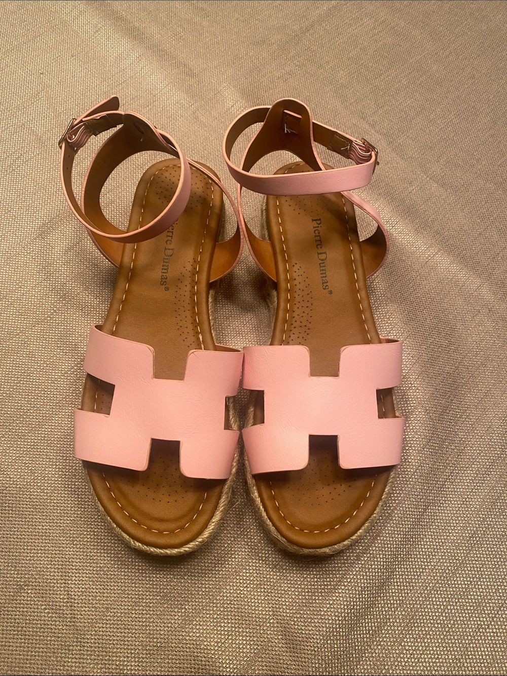 Pierre Dumas pink sandals